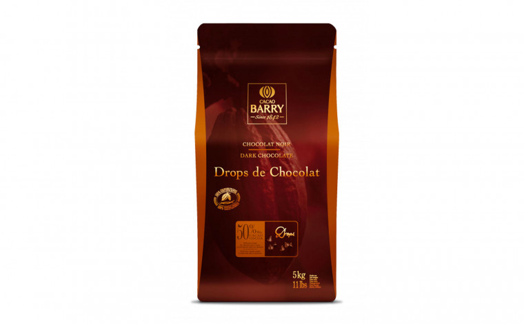 Drops (gouttes) en chocolat noir