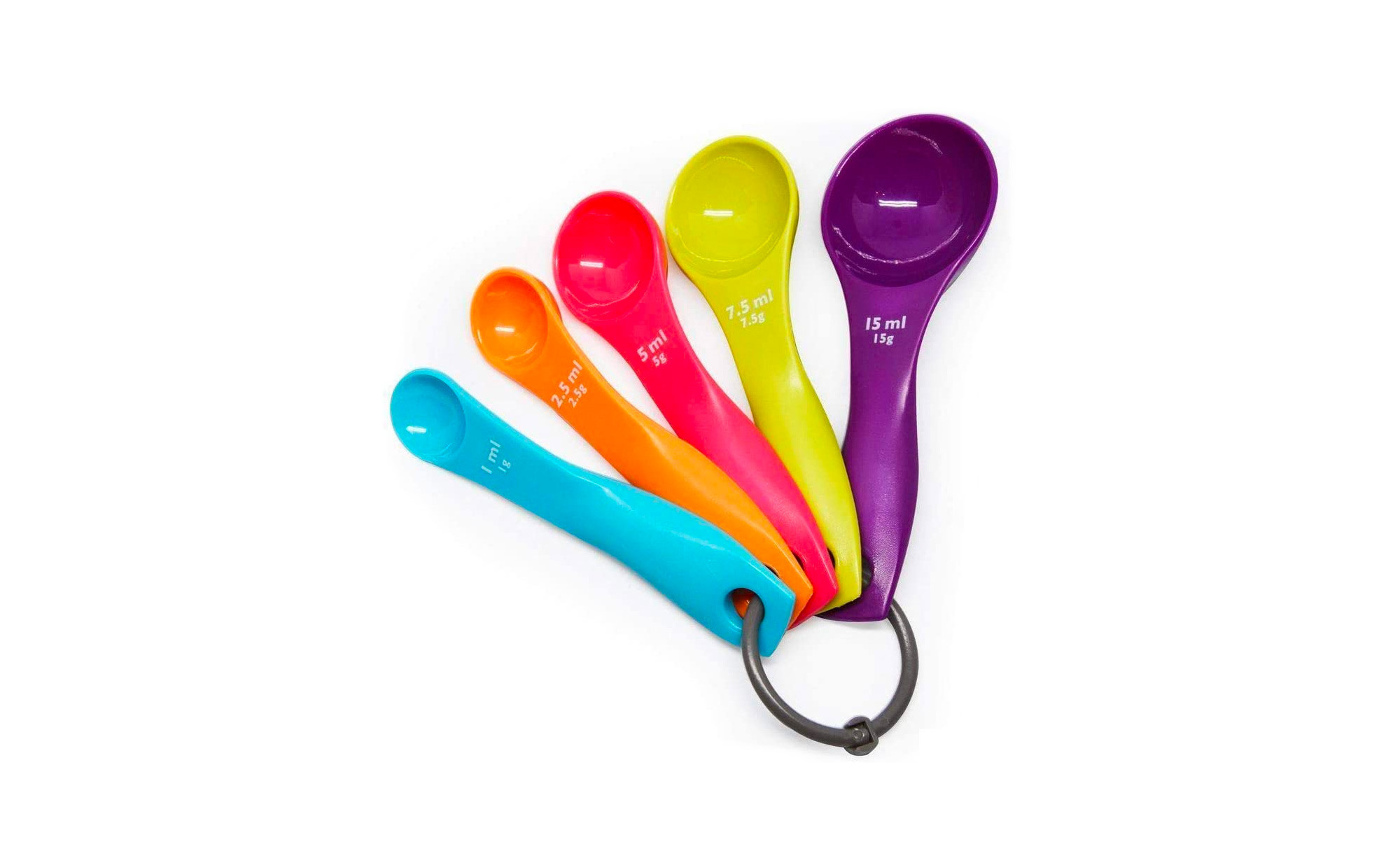 KITCHEN CRAFT COLOURWORKS LOT DE 5 CUILLÈRES DOSEUSES - Ustensile