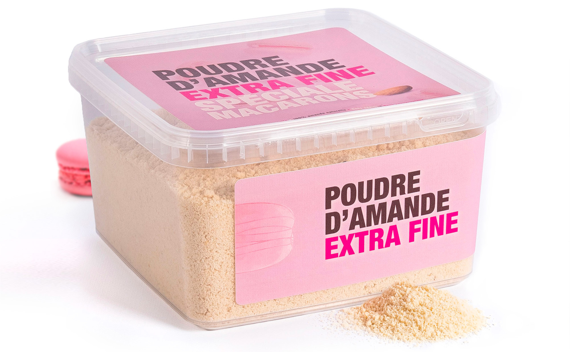 Poudre d'amandes grise 1 kg - Meilleur du Chef