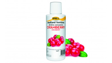 Arôme alimentaire concentré Cranberry (Canneberge) 125ml