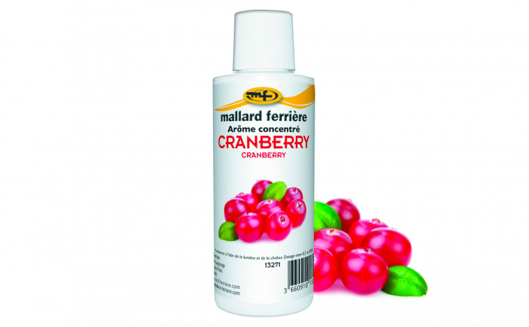Arôme alimentaire concentré Cranberry (Canneberge) 125ml