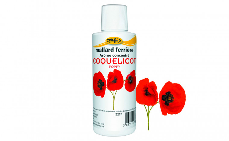 Arôme alimentaire concentré Coquelicot 125ml