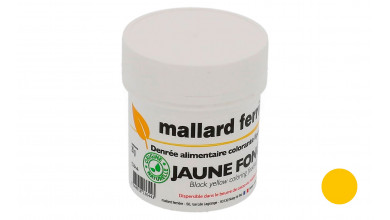 Colorant alimentaire Naturel jaune foncé - poudre lipodispersible 20gr