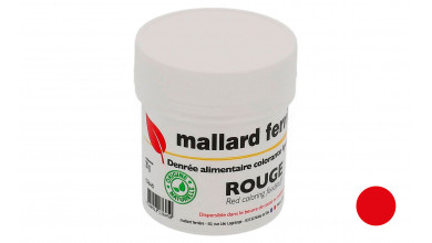 Colorant alimentaire Naturel rouge - poudre lipodispersible 20gr