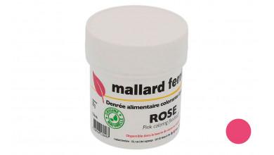 Colorant alimentaire Naturel rose - poudre lipodispersible 20gr
