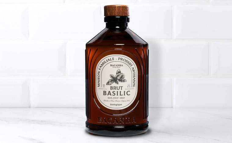 Sirop Bio de Basilic Bacanha - 400 ml
