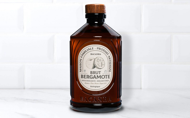 Sirop Bio de Bergamote Bacanha - 400 ml