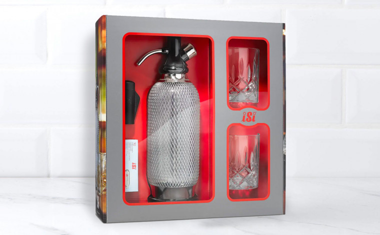 Coffret siphon iSi Sodamaker Classic 1 L