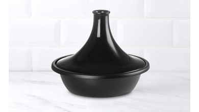 Tajine Le Creuset en fonte noir