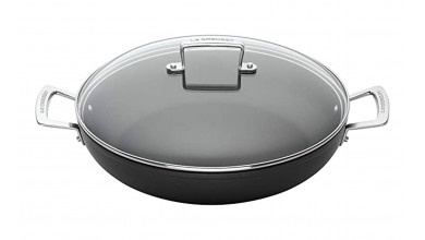 Sauteuse Provençale anti-adhérente 30 cm avec couvercle Le Creuset - Les Forgées