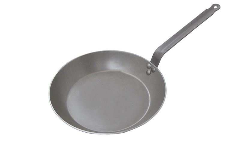 Poêle lyonnaise Carbone plus 30 cm De Buyer