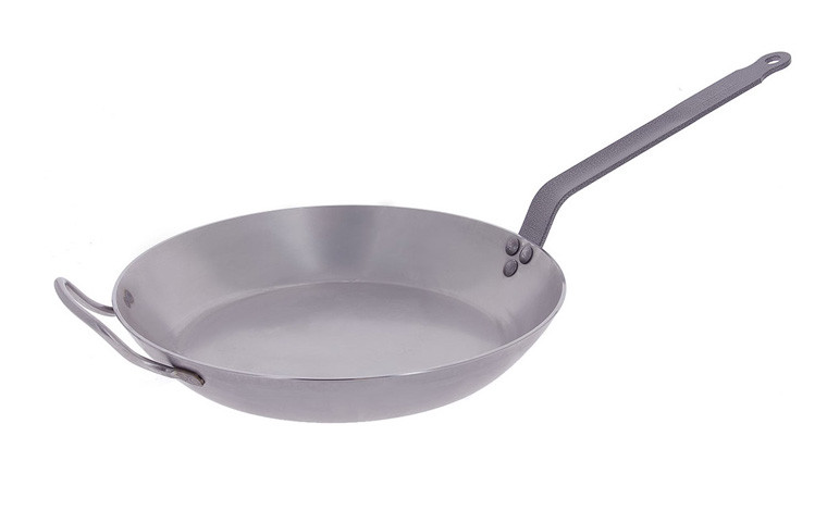 Poêle lyonnaise Carbone plus 32 cm De Buyer