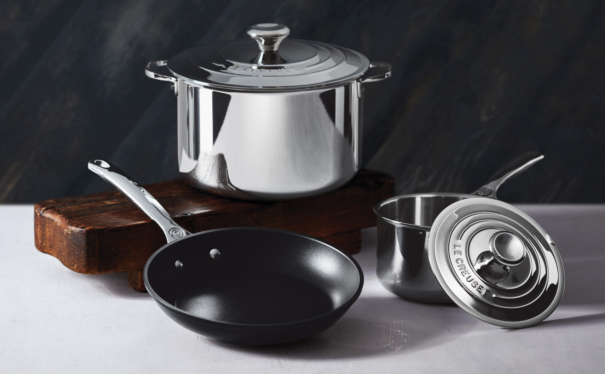 La sauteuse ronde des chefs tous feux Excellence en inox. - Matfer