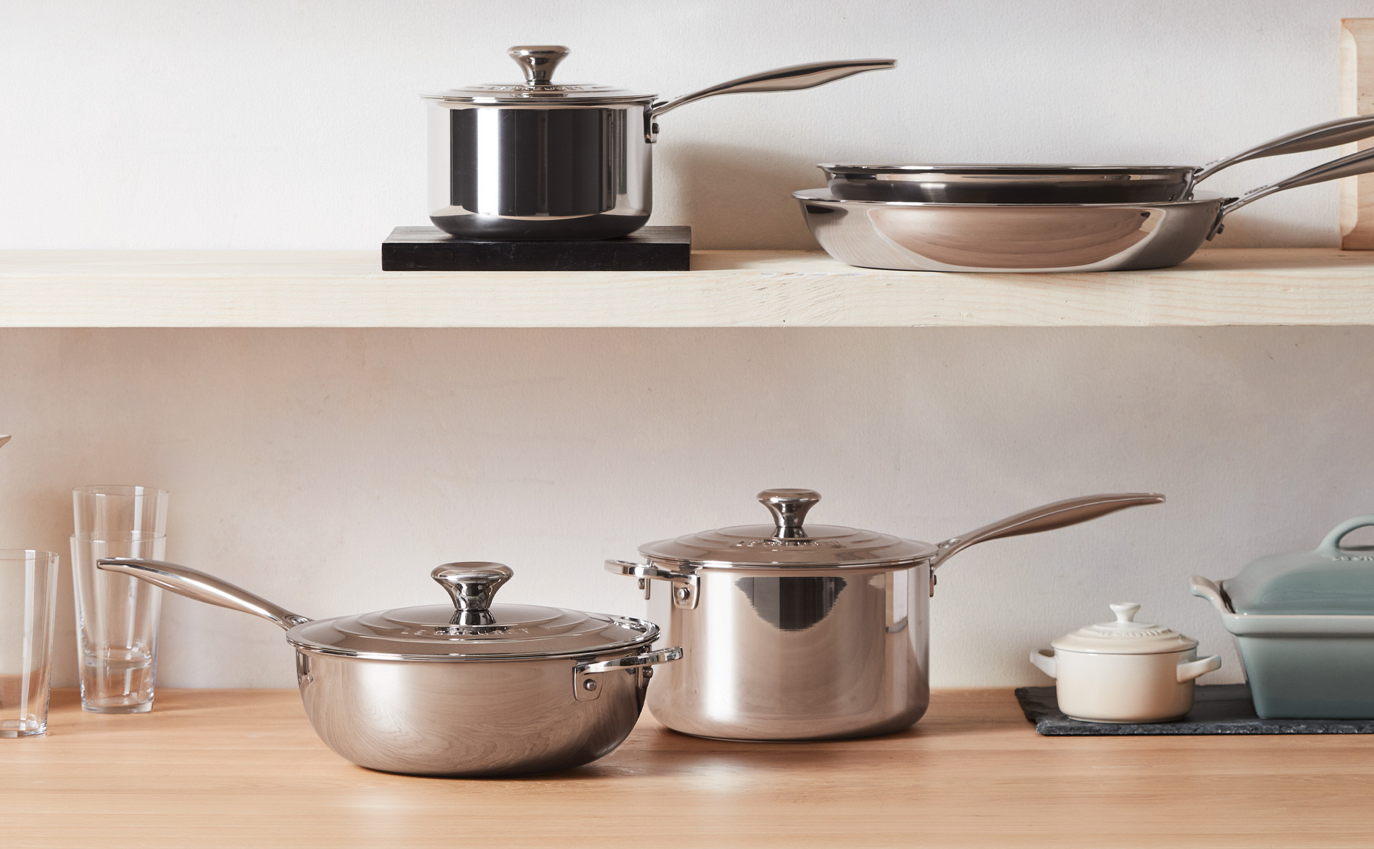 Casserole de Luxe Oneiro avec couvercle – ø20 x H 9 cm – cuisson