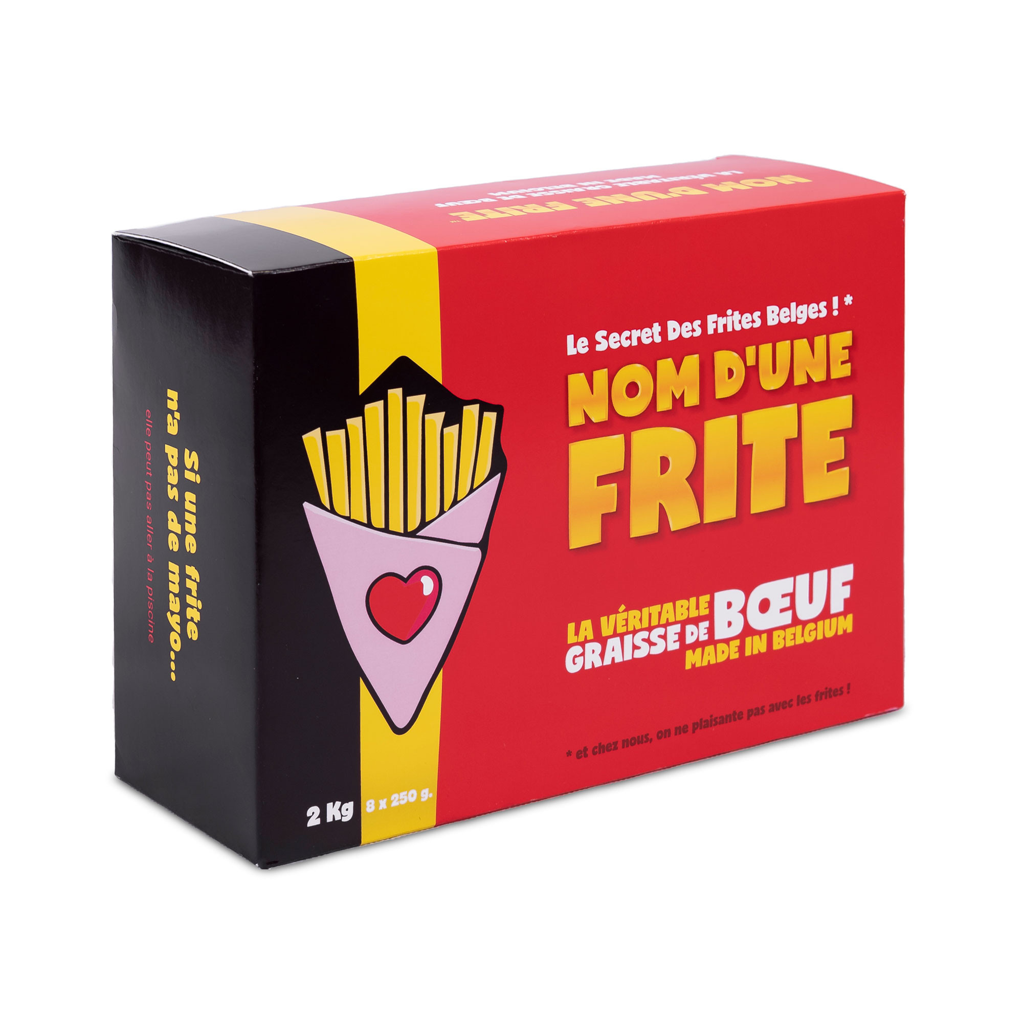 Graisse de boeuf "Nom d'une Frite" - 2 kilos - Colichef