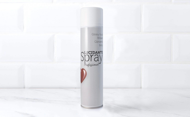 Spray vernis alimentaire