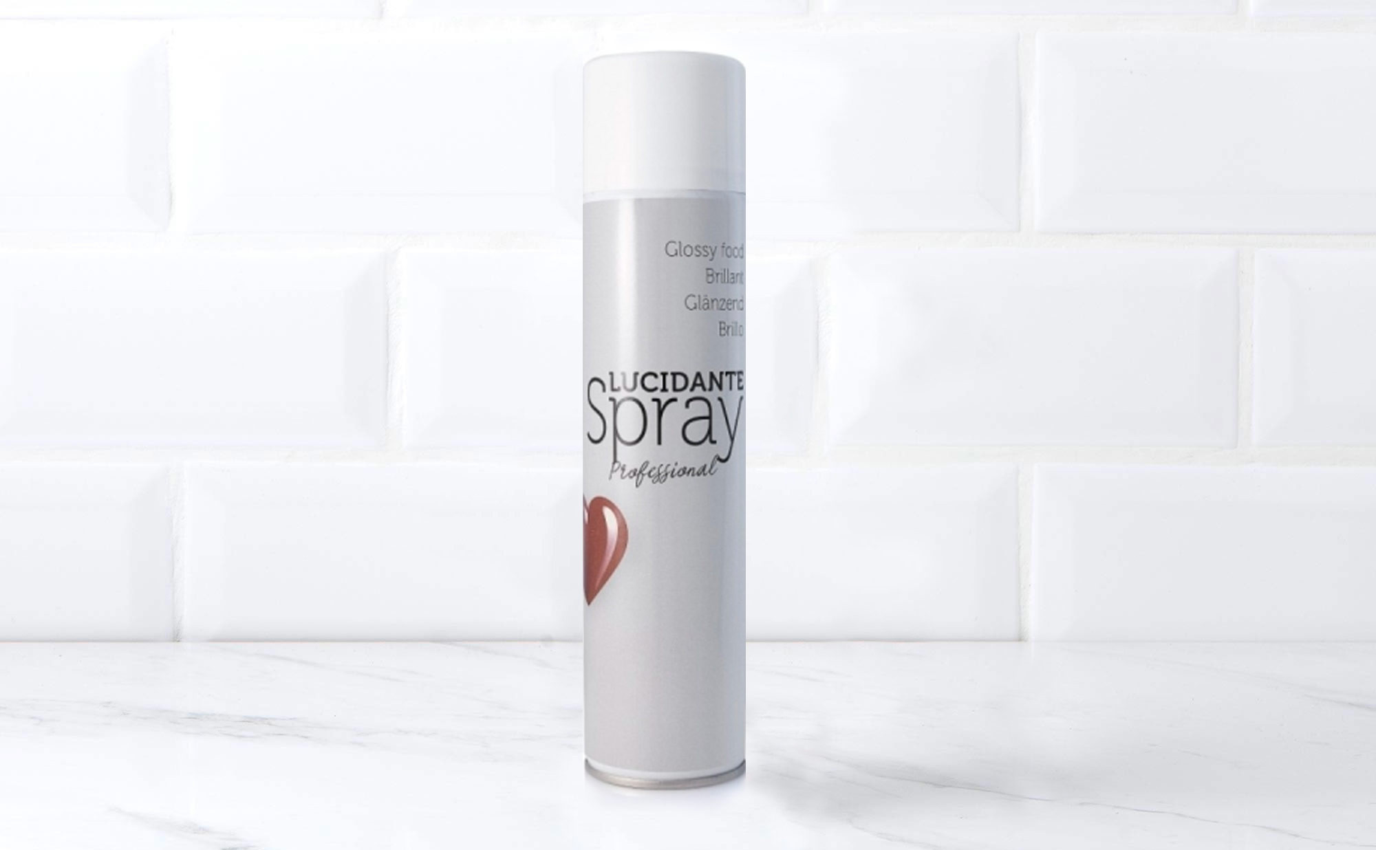 Spray vernis alimentaire