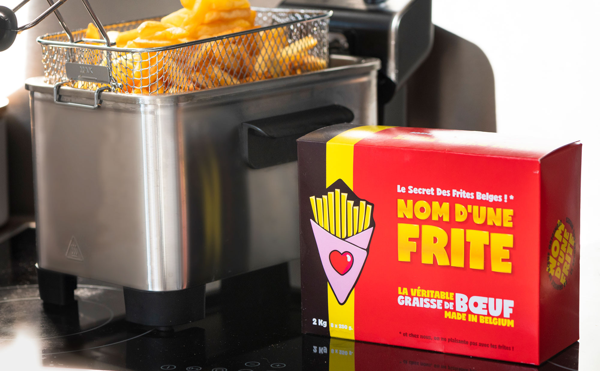 Graisse de boeuf "Nom d'une Frite" - 2 kilos - Colichef