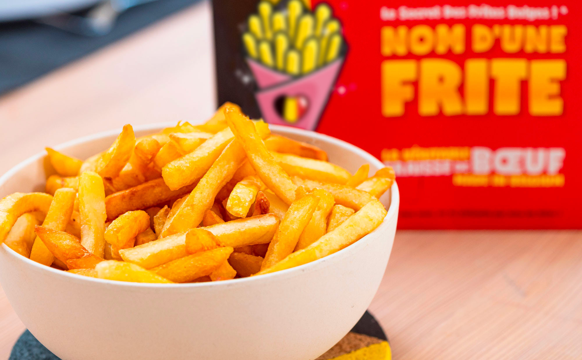 Graisse de boeuf pure Nom d'un frite pour réaliser des frites parfaites