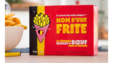 Graisse de boeuf "Nom d'une Frite" - 2 kilos