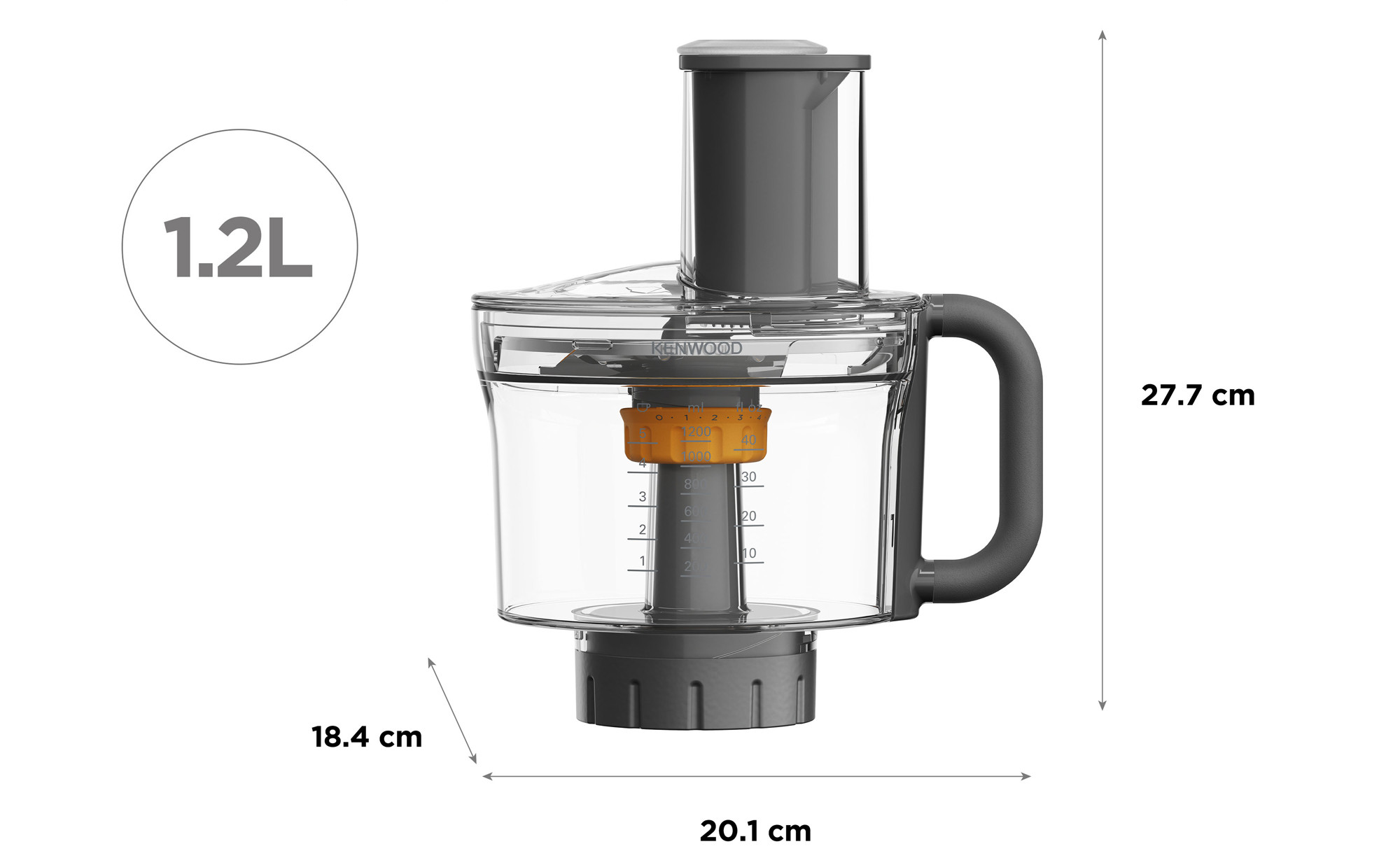 Sorbetière (AT957) pour Cooking Chef Kenwood 