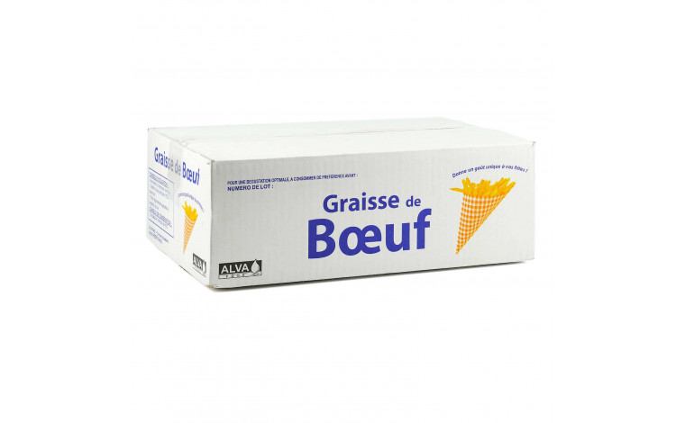 Graisse de boeuf -Caisse de 10kg