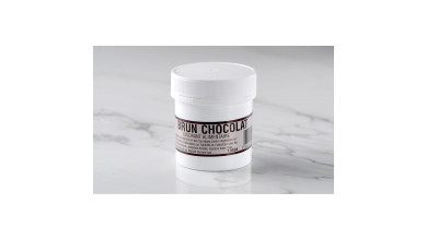 Colorant alimentaire en poudre Brun Chocolat 20gr - Le pot de 20gr