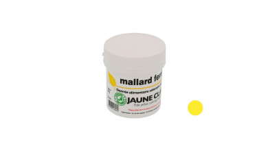Colorant alimentaire Naturel jaune clair - poudre lipodispersible 20gr - Le pot de 20gr