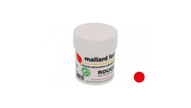 Colorant alimentaire Naturel rouge - poudre lipodispersible 20gr - Le pot de 20gr