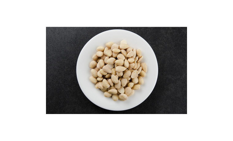 Amandes émondées blanchies entières - Sachet de 1kg