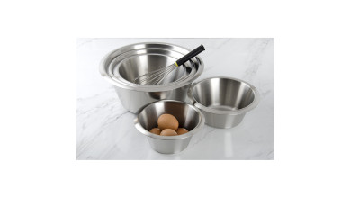 Bassine inox 16 cm fond plat - Bassine 16 cm