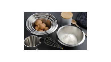 Bassine inox 18 cm fond plat - Bassine 18 cm