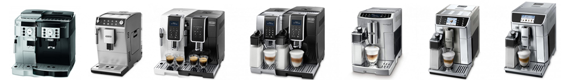 comparative delonghi espresso machine